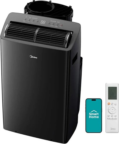 Midea Duo MAP14HS1TBL 14,000 BTU Portable Air Conditioner