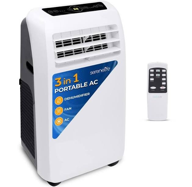 SereneLife SLPAC10 10,000 BTU Portable Air Conditioner