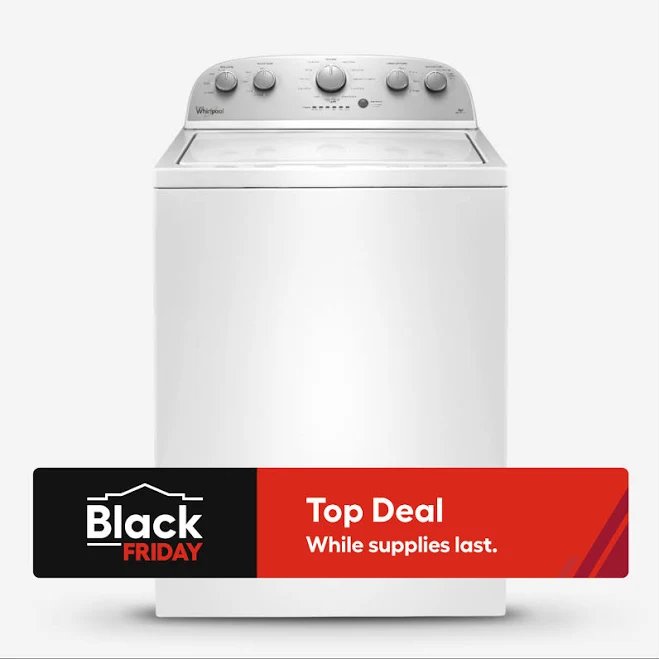 Whirlpool High Efficiency Top Load Washer